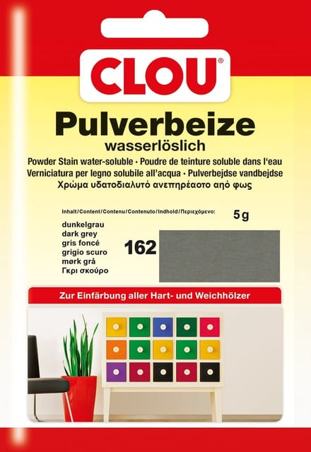 Clou Waterbeits Zakje - 5 gram - Donkergrijs