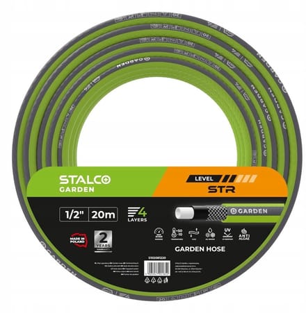 Stalco Garden Tuinslang 1/2" 20m STR - Duurzaam en Flexibel