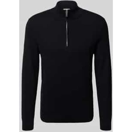 Gebreide pullover met schipperskraag