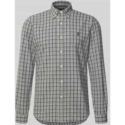 Custom fit vrijetijdsoverhemd met button-downkraag