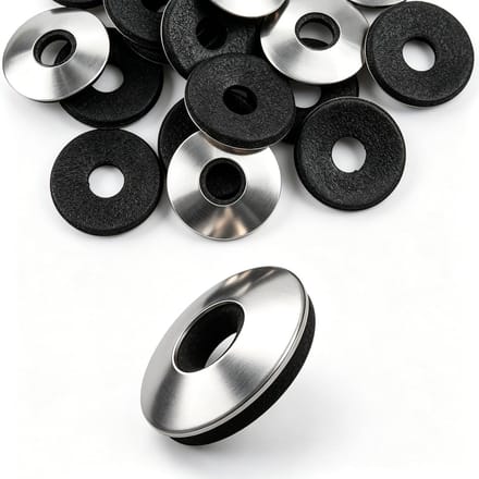 Set van 20 EPDM RVS Afsluitringen M8 x 22 mm - Rubberafdichtingen voor Zelftappende Schroeven en Metaalbevestigingen