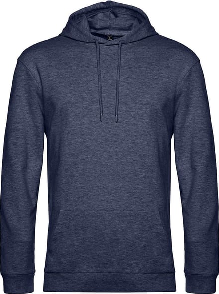 B&C Heren Hoodie (Marine Heide)