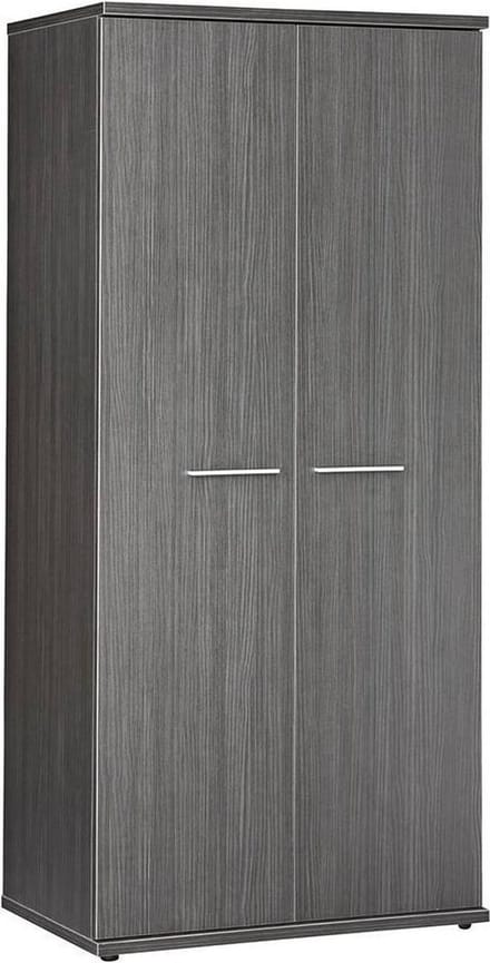 BEUK Kledingkast 2 deurs - Wouw - 200x89x58 cm - Zwart