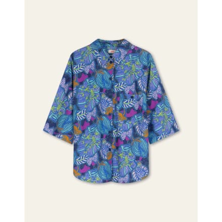 Oilily Bellows Blouse- maat36 Ultramarine
