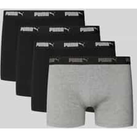 Trunks in een set van 4 met elastische band met logo