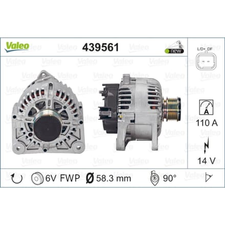 Spanningsregelaar VALEO 439561