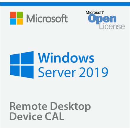 Microsoft Windows Remote Desktop Services 2019, Device CAL, RDS CAL, Client Access License 10 CALs
