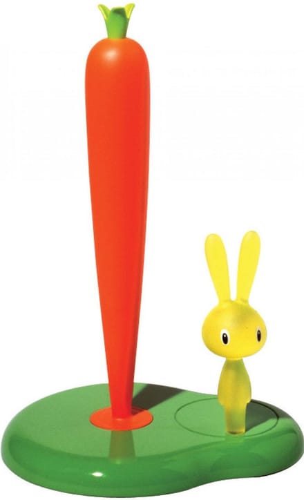 Alessi Bunny & Carrot - Keukenrolhouder - Groen