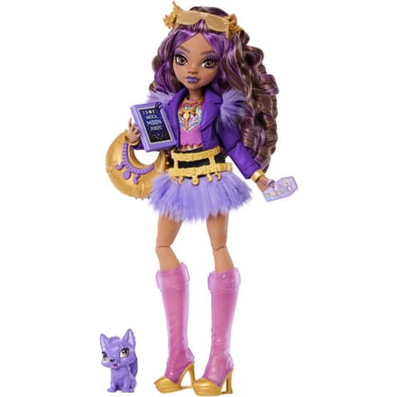 Mattel Monster High Pop Clawdeen refresh 2 Speelpoppen