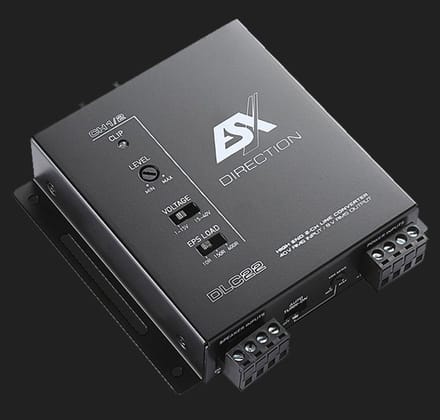 ESX DIRECTION DLC22 high low converter 2 kanaals HQ Line Driver
