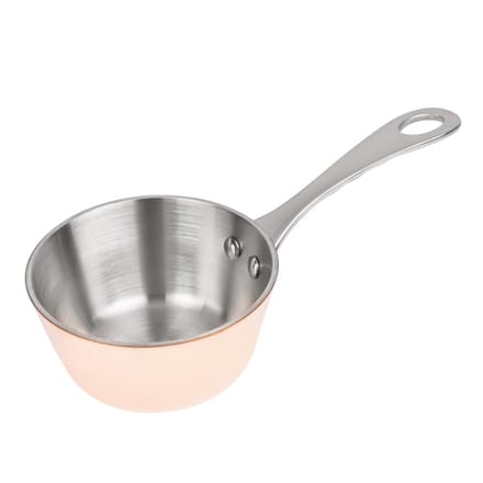 Triwall Mini Koperen Sauteuse - 8cm - Vogue GG761 - Horeca & Professioneel