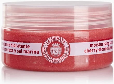 LaChinata bio Kersensteen en zeezout hydraterende exfoliërende gel 250ml