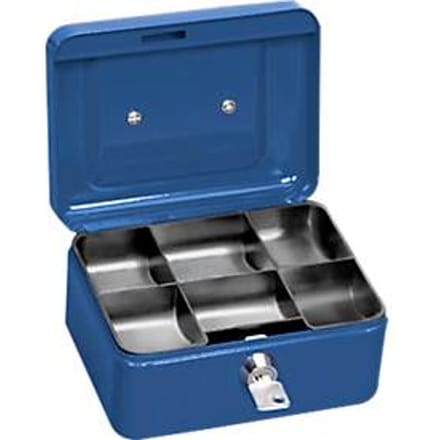 MAUL Geldkist Munteninzet 12.5 x 15.2 x 8 cm blauw