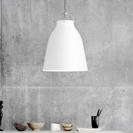 Fritz Hansen - Caravaggio hanglamp - wit - Kabellengte 6m - P3=L