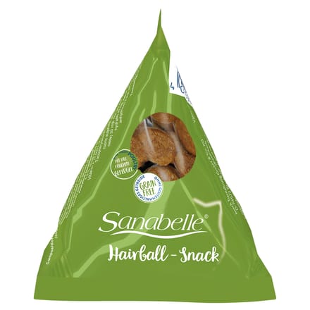 24x20g Hairball in piramide Sanabelle Kattensnacks