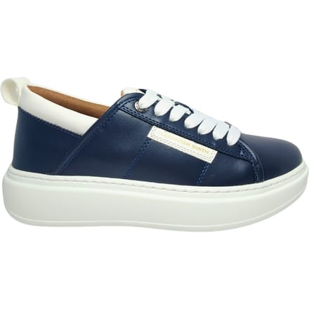 Mannenschoenen Alexander Smith Sneakers Eco-Wembley Man, kleur Blauw Wit