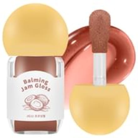 BLACK ROUGE - Balming Jam Gloss - 12 Colors JG12 Coconut Jam