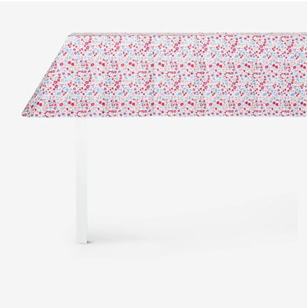 Papieren tafelkleed bloemen (180 x 120 cm)