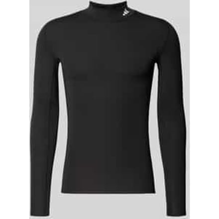 Sport-shirt met lange mouwen met mock-neck