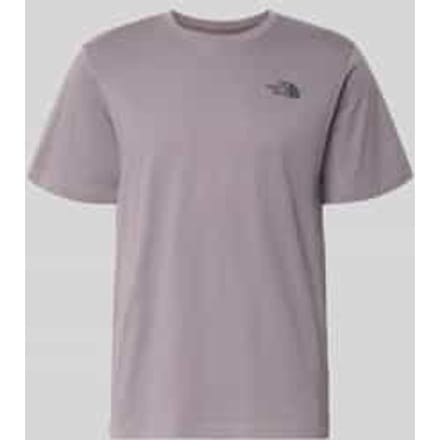 T-shirt met logo en ronde hals