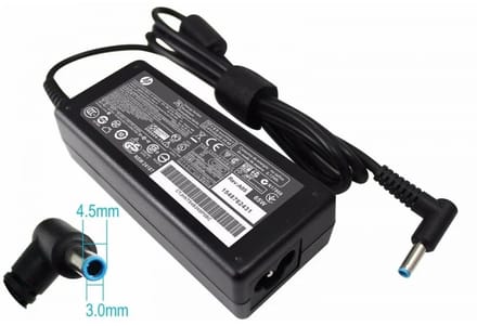 Adapter universeel HP oplader laptop geschikt voor HP - 65W/45 19V/3,42A blue tip/pin
