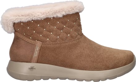 Skechers Hands Free Slip-Ins On-the-Go dames gevoerde boot - Cognac - Maat 38