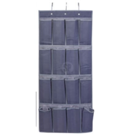 Storage Solutions Deur/kast organizer - hangend - 16 vakken - antraciet grijs - 45 x 110 cm