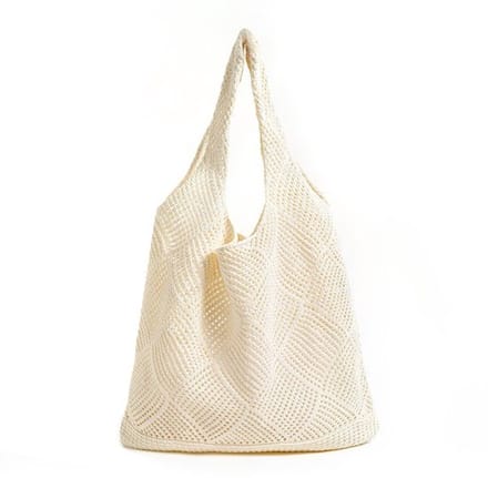 Allecto - Strandtas voor dames - Gehaakte tas - Ruime boodschappentas