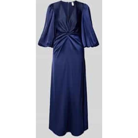maxi-jurk met ballonmouwen model 'THEA'