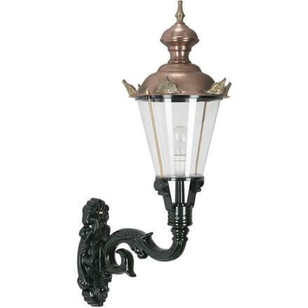 KS Verlichting Buitenlamp Volendam 1 XL met Kronen