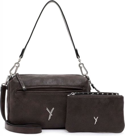 SURI FREY Schoudertas Handtas Laley Crossover Bag Brown Donkerbruin