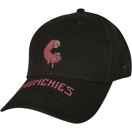 Cayler & Sons - Munchie Stitches Curved Verstelbare pet - Zwart/Multicolours