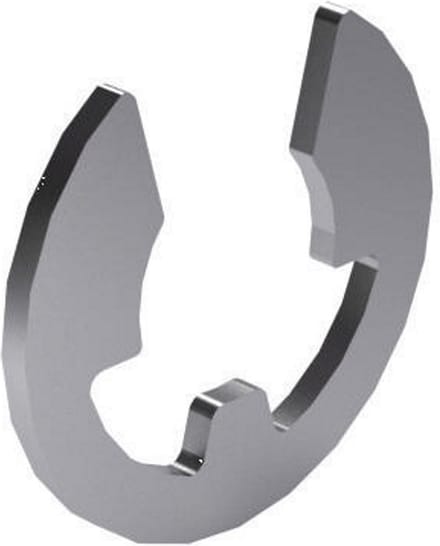 Asborgring open 4mm - per 10 stuks - verenstaal -D6799 ST
