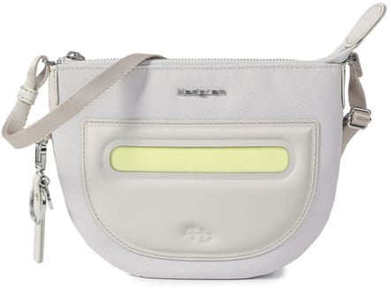 Hedgren Schoudertas Bonbon Halfmoon Crossover Vaporous Grey Lichtgrijs