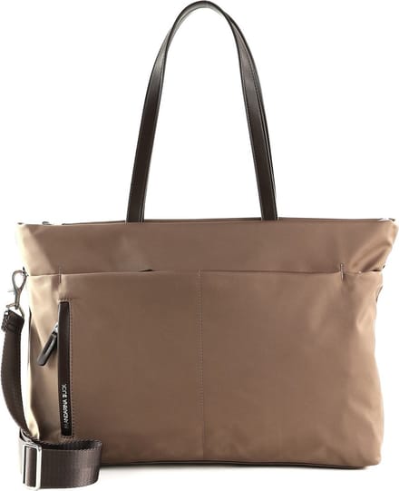 MANDARINA DUCK Schoudertas met laptopvak Hunter Shopper Beaver Taupe