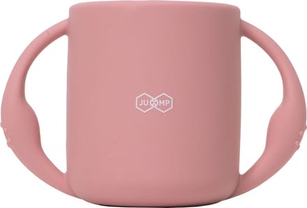 JU&MP Oefenbeker - Baby - Kinderservies - Drinkbeker Baby - Onbreekbaar - Roze