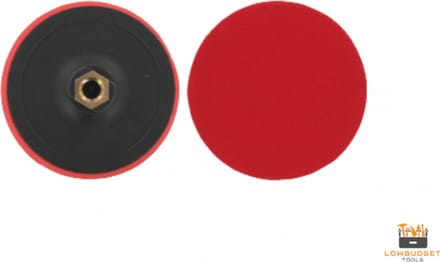 LB-Tools Steunschijf klittenband pad met adapter Ø125 mm