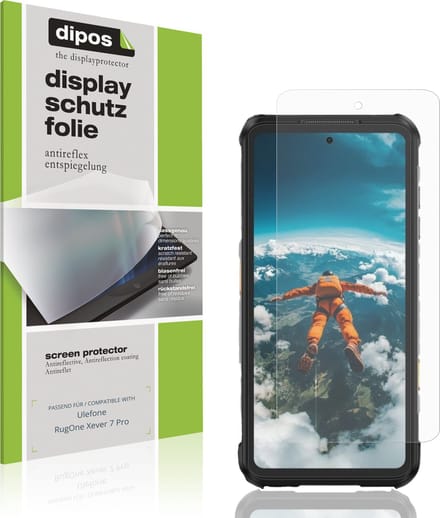 dipos – 4x Matte Beschermfolie geschikt voor Ulefone RugOne Xever 7 Pro | Krasbestendige & antireflecterende Screenprotector Ultra-Thin