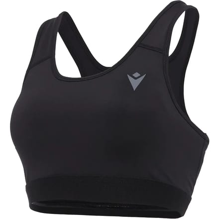 Macron Running Beatrix Sportbeha Zwart XS Vrouw