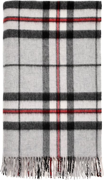 Plaid Tartan Grey Tompson - Merino Lamswol - 140x185 - Bronte by Moon