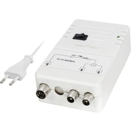 Maxtrack FP8ARL Multirangeversterker TV, FM, DAB+ 25 dB