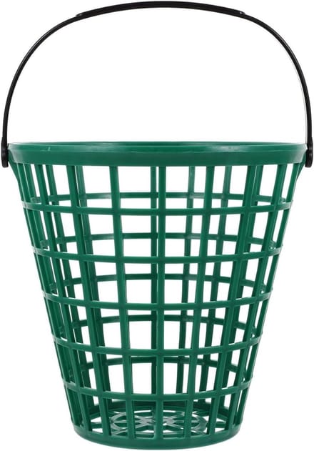 Golfbal container met handvat, nylon bal houder voor 75 golfballen, ideaal voor golfaccessoires en sportuitrusting