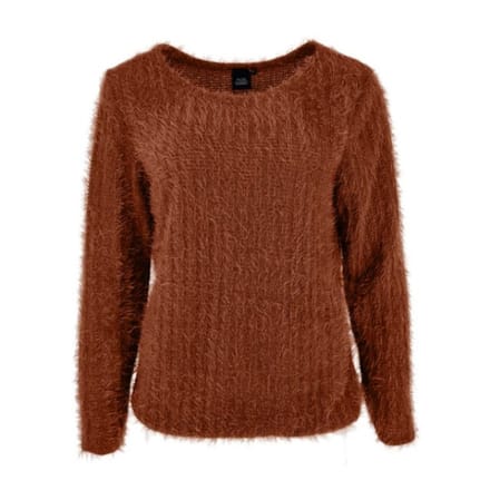 FOS Amsterdam Fos trui sisi chenille cognac
