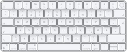 Apple Magic Keyboard with Touch ID QWERTZ White