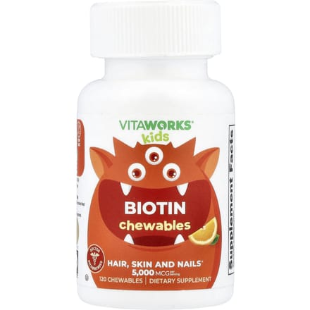 Kinder Biotine Sinaasappel Kauwtabletten 120 Tabletten
