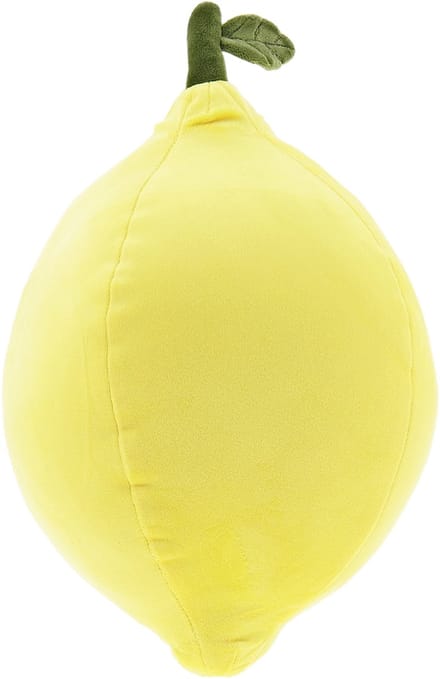 Unique Living kussen lemon 30cm yellow