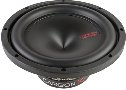 Audio System Carbon-Serie 250 mm EFFICIENT 10 inch Subwoofer 4 ohm 350/250 Watt Auto subwoofer