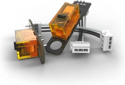 Endgame Gear OP1 Switch Set TTC Dustproof Gold 80m - Muis schakelaar - 55-65gf - set van 2 - oranje, wit