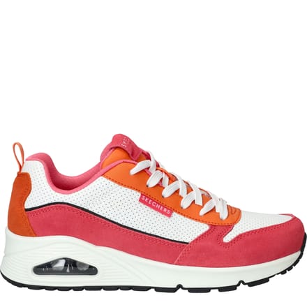 Skechers Skechers Uno 2 Much Fun Sneakers roze Suede