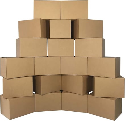 Verhuisdozen Medium (20 Stuks) - Sterke Kartonnen Verhuisboxen